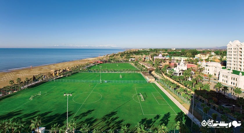 زمین فوتبال اختصاصی هتل